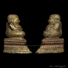 พระบูชาสังกัจจายน์ ยุครัตนโกสินทร์ หน้าตัก 3 นิ้ว