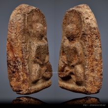 พระซุ้มเว้าหลวงปู่บุญ วัดกลางบางแก้ว เนื้อดิน