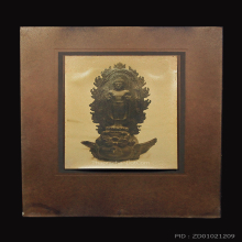 รูปถ่ายซีเปียพระพนัสบดี ประดิษฐาน อ.พนัสนิคม จ.ชลบุรั