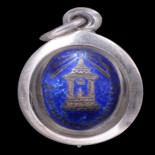 เข็มกลัดเงินลงยา วัดอนงคาราม