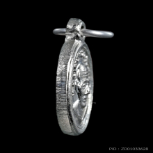 เหรียญเม็ดแตง หลวงปู่ทวด ปี 2508 บล็อกหลังหนังสือเลยหู ณ แตก