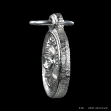 เหรียญเม็ดแตง หลวงปู่ทวด ปี 2508 บล็อกหลังหนังสือเลยหู ณ แตก