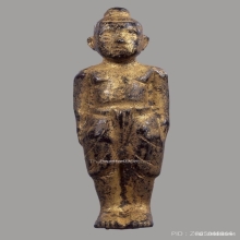 กุมารทองไม้แกะหลวงพ่อเต๋ วัดสามง่าม