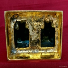 พระบูชาเจ้าพ่อเจ้าแม่ชุมแสง จ.นครสวรรค์ กะไหล่ทอง 6 นิ้ว 