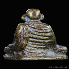 รูปหล่อโบราณพิมพ์ห่มคลุม หลวงปู่เขียว วัดหรงบน นครศรีธรรมราช