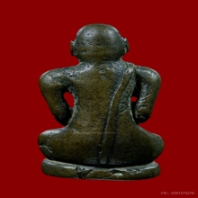 พระสังกัจจายน์ ศิลป์เชียงแสน เนื้อสำริดแก่เงิน