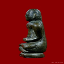 พระสังกัจจายน์ ศิลป์เชียงแสน เนื้อสำริดแก่เงิน