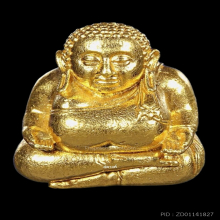 พระสังกัจจายน์พ่อท่านคลิ้ง วัดถลุงทอง เนื้อทองคำ