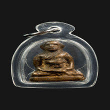 พระรูปหล่อโบราณ ลพ.จง วัดหน้าต่างนอก ออกวัดคอกหมู กทม