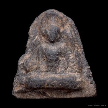 พระร่วงนั่งหลังตัน เนื้อดิน กรุวัดช้างล้อม จ.สุโขทัย