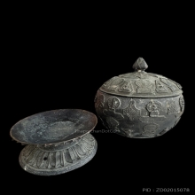 ครอบน้ำมนต์มงคลเก้าหลวงพ่อแฉ่งพิธีวัดชนะสงครามปี2484