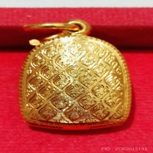 ตลับทอง90 เพชรแท้ พระชัยวัฒน์ หนัก 10.19 กรัม