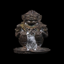 หนุมานกำแหง หลวงพ่อมี วัดมารวิชัย รุ่นแรก