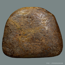 พระปิดตา หลวงพ่อฉิ่ง วัดบางพระ เนื้อผงขาว จุ่มน้ำมันทาไม้