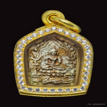 ขุนแผนผงพรายกุมารบล็อคแรก หลวงปู่ทิม วัดละหารไร่ เนื้อชมพู