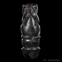 ปลัดเสือเรียกทรัพย์ ลพ.คง เนื้อไม้พญางิ้วดำ สภาพสวยหายากสุดๆ