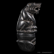 ปลัดเสือเรียกทรัพย์ ลพ.คง เนื้อไม้พญางิ้วดำ สภาพสวยหายากสุดๆ