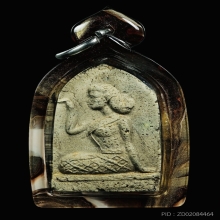 นางกวักผงปถมังนมควาย พ่อท่านเลียบ วัดนาวง นครศรีธรรมราช