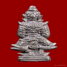 ท้าวเวสสุวัณ เนื้อสัมฤทธิ์เงิน หลวงปู่หมุนวัดบ้านจาน ปี2545