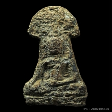 ซุ้มปรกโพธิ์ เนื้อชินเงิน  กรุวัดราชบูรณะ พระนครศรีอยุธยา 