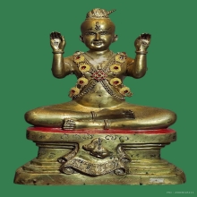 กุมารทองเจริญลาภ หลวงปู่แย้ม วัดสามง่าม (9นิ้ว)