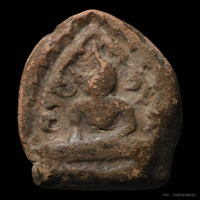 พระพุทธหลังนาง เนื้อดิน หลวงพ่อเชย วัดท่าควาย สิงห์บุรี