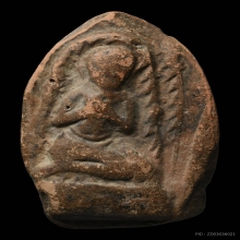 พระพุทธหลังนาง เนื้อดิน หลวงพ่อเชย วัดท่าควาย สิงห์บุรี