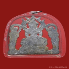 พระปรุหนัง พิมพ์ฐานผ้าทิพย์ ชินเงิน กรุวัดพุทไธศวรรย์ อยุธยา