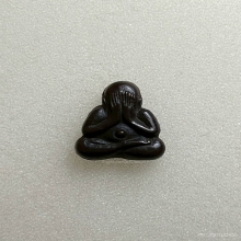 พระปิดตาหลังรูปเหมือนหลวงปู่ทิม เนื้อนวะ พ.ศ.2517