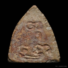 พระพุทโธน้อยพิมพ์เล็กหน้าถ้ำเสื้อเนื้อผงพุทธคุณรุ่นแรกปี2494