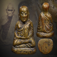 รูปหล่อหลวงพ่อเงินวัดบางคลาน พิมพ์นิยม (ช่างชาวบ้าน) 