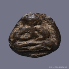 ปิดตาหลวงปู่จีน พิมพ์กลีบบัวเศียรแหลม วัดท่าลาดเหนือ