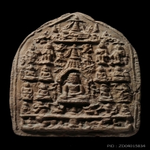 พระปางปาฏิหาริย์ กรุถ้ำคูหาสวรรค์ เนื้อดิน จ.พัทลุง 