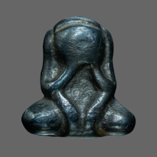 พระปิดตา หลวงปู่นาค วัดห้วยจระเข้ เนื้อเมฆพัตร ปี 2432