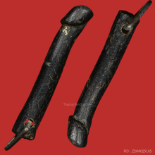 >>>..,ปลัดขิกหลวงพ่อกี๋ วัดหูช้าง ไม้กัลปังหา 1.5นิ้ว จิ๋ว