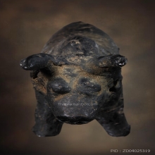 วัวธนูหลวงพ่อน้อยวัดศรีษะทอง ขนาดบูชาสวยเดิม