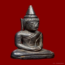 พระยอดธง ศิลปะอยุธยา เนื้อเงิน