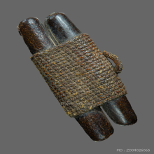 ตะกรุดคู่แฝดพอกผงยาจินดามณี หลวงปู่บุญ วัดกลางบางแก้ว