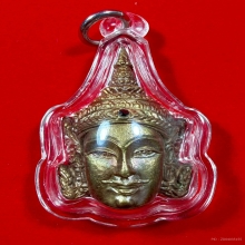 เศียรพระลักษณ์หน้าทอง รุ่นเเรก หลวงปู่กาหลง เขี้ยวแก้ว