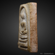 พระสมเด็จหลังพระสิวลี พิมพ์เอวเล็กหลวงพ่อกวย ปี2515