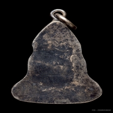 พระเงินนั่งหลังเรียบ  ศิลปะนครศรีธรรมราช เนื้อเงิน