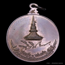 เหรียญหลวงปู่ขาว วัดถ้ำกลองเพล พิมพ์ใหญ่ เนื้อนวะ ปี 2521