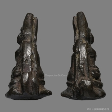 พระชัยวัฒน์สามเหลี่ยมกรมหลวงชินวรสิริวัฒน์ 2466 ก้นอุด