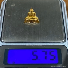 พระทองคำ พระพุทธรูปคุ้มเกล้า ภปร. มหามงคล ๘๐ พรรษา