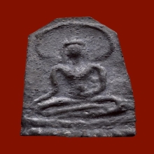 พระขุนแผนใบพุทรา ชินเงิน กรุวัดใหญ่ชัยมงคล จ.อยุธยา