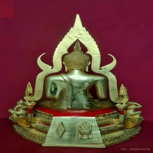 พระบูชาหลวงพ่อชินราช ภปร 9 นิ้ว กะไหล่ทอง ปี2534