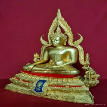 พระบูชาหลวงพ่อชินราช ภปร 9 นิ้ว กะไหล่ทอง ปี2534