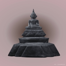 พระบูชาบุเงิน สมัยอยุธยา