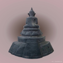 พระบูชาบุเงิน สมัยอยุธยา