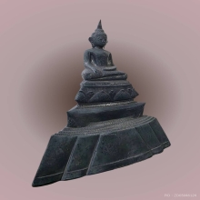 พระบูชาบุเงิน สมัยอยุธยา